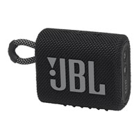 JBL GO 3 Compact Waterproof Portable Bluetooth Speaker Black