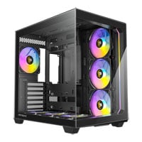 Antec C5 ARGB Mid Tower Tempered Glass PC Gaming Case Black