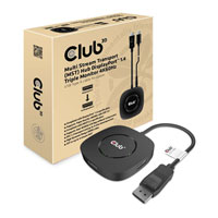 Club 3D DP to DP Triple Monitor MST Hub