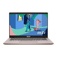 MSI Modern 14 C12M 14" FullHD 60Hz Core i5 Intel Iris Xe Graphics Laptop - Beige Rose