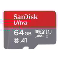 SanDisk Ultra 64GB UHS A1 Performance Micro SDXC Memory Card SD Adapter Included