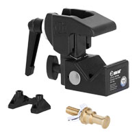 Adam Hall Accessories SUPER CLAMP SET 1 Universal Hook Clamp with Toggle Black and with Bolt SS018