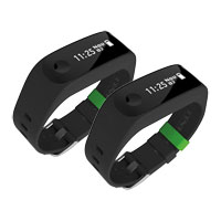 Twin Pack Soehnle Fit Connect 100 Bluetooth Fitness Tracker iOS/Android
