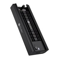 ICY BOX M.2 NVMe/SATA SSD USB A/C Gen 2 External Enclosure Black