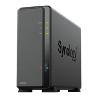 Synology DiskStation DS124 1 Bay Desktop NAS Enclosure with 1x 12TB Synology HAT3310 HDD