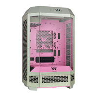 Thermaltake The Tower 300 Matcha Plum Micro Tower Tempered Glass PC Gaming Case