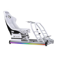 Thermaltake GR500 Snow Premium Racing Simulator Cockpit