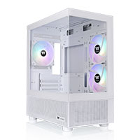 Thermaltake View 170 TG ARGB Snow mATX Tempered Glass PC Gaming Case