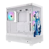 Thermaltake View 270 TG SP Edition ARGB Mid Tower Dual Window Tempered Glass Gaming Case White