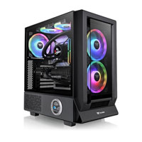 Thermaltake Ceres 350 MX Black Mid Tower Tempered Glass PC Gaming Case