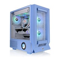 Thermaltake Ceres 350 MX Hydrangea Blue Mid Tower Tempered Glass PC Gaming Case