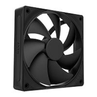 NZXT F120P V2 Black Static Pressure Single 120mm PWM Fan