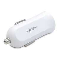 Ventev Essentials 2.4A USB Car Charger White