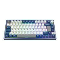 Montech MKey PRO 75% Freedom Gateron Brown Switch Mechanical Gaming Keyboard