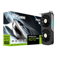 ZOTAC NVIDIA GeForce RTX 4070 SUPER 12GB Twin Edge OC Ada Lovelace Open Box Graphics Card