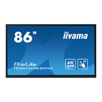 iiyama 86" TE8612MIS-B3AG 4K Interactive Touchscreen Display