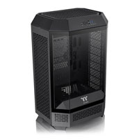 Thermaltake The Tower 300 Black Micro Tower Tempered Glass Open Box PC Gaming Case