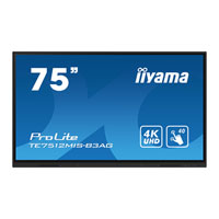 iiyama 75" TE7512MIS-B3AG 4K Interactive Touchscreen Display