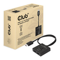 Club 3D HDMI 2-in-1 Bi-Directional Switch