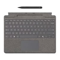 Microsoft Surface Pro Copilot Keyboard for Business Platinum with Slim Pen 2 Bundle