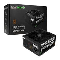 GameMax GMXRPG700 700W Black Wired 80 Plus Bronze ATX Power Supply
