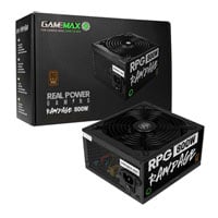 GameMax GMXRPG800 800W Black Wired 80 Plus Bronze ATX Power Supply