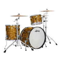 (Open Box) Ludwig NeuSonic 3-Piece Shell Pack with 22" Bass Drum - Butterscotch Pearl