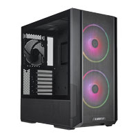 Lian Li LANCOOL 216 Black ARGB Mid Tower Tempered Glass PC Gaming Case
