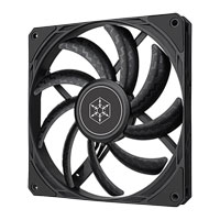 SilverStone Air Slimmer 140mm 1 Black PWM Fan Standalone Pack