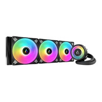 Refurbished Arctic Liquid Freezer III 420 ARGB Black All In One Liquid CPU Cooler