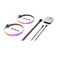 HYTE LS30 qRGB 1000mm Light Strips 2PK Black & Nexus NP50 Control Hub Bundle