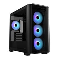 ASUS A23 PLUS MicroATX ARGB Black Gaming Case
