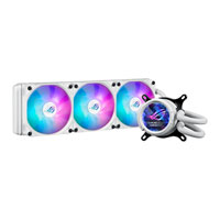 ASUS ROG STRIX LC III LCD 360mm ARGB White AIO Intel/AMD CPU Water Cooler