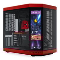 HYTE Y70 Black/Cherry Touch Infinite Mid-Tower Tempered Glass PC Gaming Case
