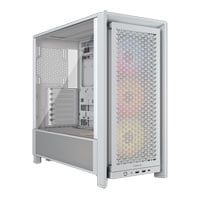 Corsair FRAME 4000D RS ARGB White Tempered Glass Modular Mid Tower ATX PC Case