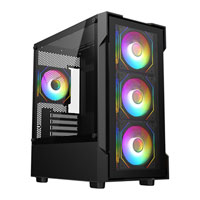 CiT Bolt Tempered Glass Black MicroATX Gaming Case