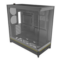 Montech HS02 Black Reversible Mid Tower PC Case
