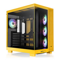 Thermaltake View 380 XL TG ARGB Mid Tower Dual Chamber Tempered Glass Gaming Case Bumblebee
