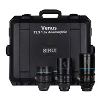 Sirui Venus T2.9 1.6x 3 Lens Kit (E Mount)