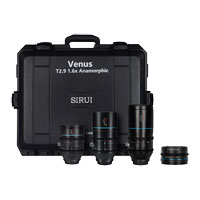 Sirui Venus T2.9 1.6x 3 Lens Kit With 1.25x Adapter (E Mount)