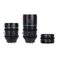 Sirui Venus T2.9 1.6x 2 Lens Kit With 1.25x Adapter (RF Mount)