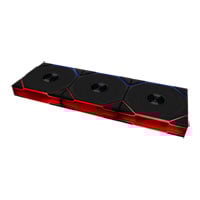 Lian Li UNI TL Wireless 120mm ARGB PWM Fan Black 3 Pack with L-Wireless Hub