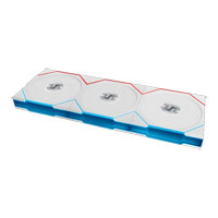 Lian Li UNI TL Wireless 120mm ARGB PWM Fan White 3 Pack with L-Wireless Hub