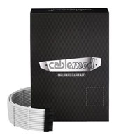 CableMod C-Series Pro ModMesh Sleeved 12V-2x6 12VHPWR Cable Kit White for Corsair Type 4