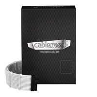 CableMod C-Series Pro ModMesh Sleeved 12V-2x6 12VHPWR Cable Kit White for Corsair Type 5