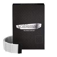 CableMod C-Series Pro ModMesh Sleeved 12V-2x6 12VHPWR Cable Kit White for EVGA G / G+ / P / P+ / T