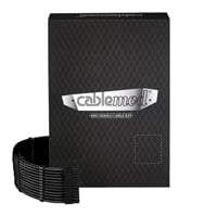 CableMod RT-Series Pro ModMesh Sleeved 12V-2x6 12VHPWR Cable Kit Black for ASUS and Seasonic