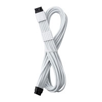 CableMod Pro Universal White ModMesh Sleeved 12V-2x6 12VHPWR StealthSense Direct PCIe Cable