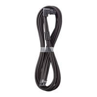 CableMod Pro Universal Black Sleeved 12V-2x6 12VHPWR 90 Degree Direct PCI-e Cable - Variant B