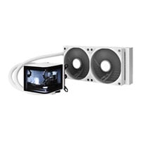 TRYX PANORAMA 240mm White AIO CPU Liquid Cooler Intel AMD
